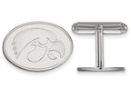 LogoArt Sterling Silver University Of Iowa Cuff Link