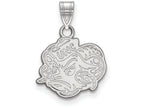 LogoArt Sterling Silver University Of North Carolina Small Pendant Necklace