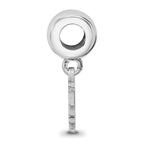 LogoArt Sterling Silver Wake Forest University Bead Charm Charm Xs Dangle Bead Charm