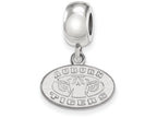 LogoArt Sterling Silver Auburn University Bead Charm Charm Xs Dangle Bead Charm