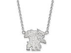 LogoArt Sterling Silver University Of Kentucky Large Pendant Necklace