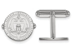 LogoArt Sterling Silver Georgia Institute Of Technology Crest Cuff Link