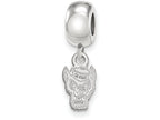 LogoArt Sterling Silver North Carolina State University Bead Charm Charm Xs Dangle Bead Charm