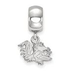 LogoArt Sterling Silver University Of South Carolina Bead Charm Charm Xs Dangle Bead Charm