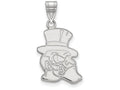 LogoArt Sterling Silver Wake Forest University Large Pendant Necklace