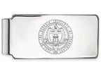 Logoart 925 Sterling Silver Georgia Institute Of Technology Money Clip Crest