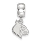 LogoArt Sterling Silver University Of Louisville Bead Charm Charm Small Dangle Bead Charm
