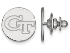 LogoArt Sterling Silver Georgia Institute Of Technology Lapel Pin