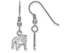 LogoArt Sterling Silver University Of Georgia Xs Dangle Earrings Wire