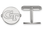 LogoArt Sterling Silver Georgia Institute Of Technology Cuff Links