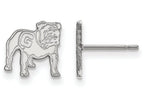 LogoArt Sterling Silver University Of Georgia Xs Post Earrings