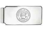 Logoart 925 Sterling Silver University Of Illinois Crest Money Clip