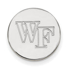 LogoArt Sterling Silver University Of Georgia Large Pendant Necklace