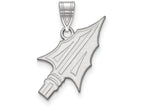 LogoArt Sterling Silver Florida State University Large Pendant Necklace
