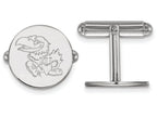 LogoArt Sterling Silver University Of Kansas Cuff Link