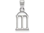 LogoArt Sterling Silver University Of Georgia Small Pendant Necklace