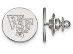 LogoArt Sterling Silver Wake Forest University Lapel Pin