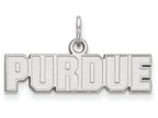 LogoArt Sterling Silver Purdue Xs Pendant Necklace