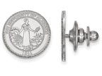 LogoArt Sterling Silver University Of Alabama Crest Lapel Pin
