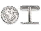LogoArt Sterling Silver University Of Alabama Crest Cuff Link