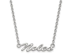 LogoArt Sterling Silver Florida State University Medium Pendant Necklace