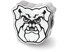 Logoart 925 Sterling Silver Butler University Bulldog Head Enameled Bead