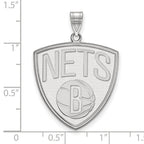 LogoArt Sterling Silver Michigan State University Spartan Head Enameled Logo Bead Charm