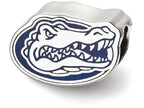 LogoArt Sterling Silver University Of Florida Gator Head Enameled Logo Bead Charm
