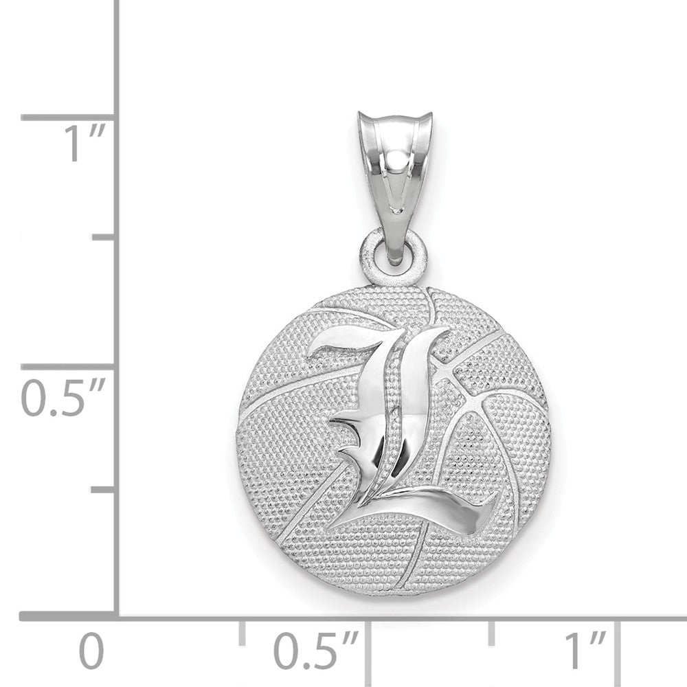 Logoart 925 Sterling Silver University Of Louisville Basketball Pendant