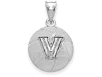 Logoart 925 Sterling Silver Villanova University Basketball Pendant