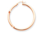 FJC Finejewelers 14k Rose Gold 3mm Hoop Earrings
