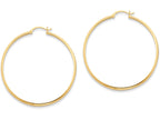 FJC Finejewelers 14k Yellow Gold Polished Hoop Earrings