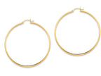 FJC Finejewelers 14k Yellow Gold Polished Hoop Earrings