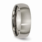 Chisel Titanium 7mm Brushed Wedding Band