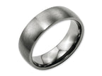 Chisel Titanium 7mm Brushed Wedding Band