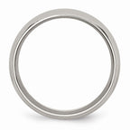 Chisel Titanium Yellow Ip-plated Grooved 6mm Polished Wedding Band