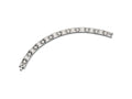 Chisel Titanium Polished Bracelet - 8.25 inches