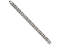 Chisel Titanium Brushed and Polished Bracelet - 8.75 inches