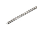 Chisel Titanium Brushed and Polished Bracelet - 8.5 inches