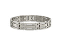 Chisel Titanium Polished Bracelet - 8.75 inches