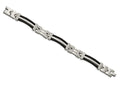 Chisel Titanium Black Plating Bracelet - 8.5 inches