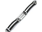 Chisel Titanium Black Plating Bracelet - 8.5 inches
