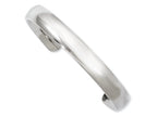 Chisel Titanium Polished Cuff Bangle
