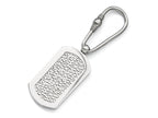 Chisel TBK100 Titanium  Pebble Textured Key-Ring