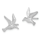 FJC Finejewelers 14k White Gold Seagull Post Earrings
