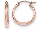 FJC Finejewelers 14k Rose Gold Hoop Earrings