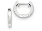 FJC Finejewelers 14k White Gold Hinged Hoop Earrings