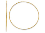 FJC Finejewelers 14k Yellow Gold Polished Endless Tube Hoop Earrings