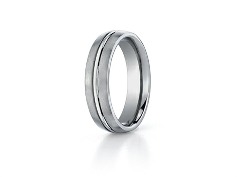 Benchmark 6mm Comfort Fit Titanium Wedding Band / Ring