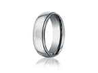 Benchmark 7mm Comfort Fit Titanium Wedding Band / Ring